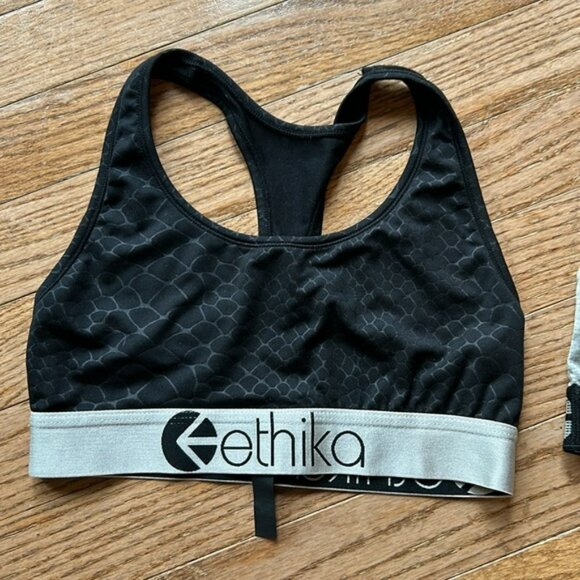 2 Ethika sports bras size small - Picture 2 of 4